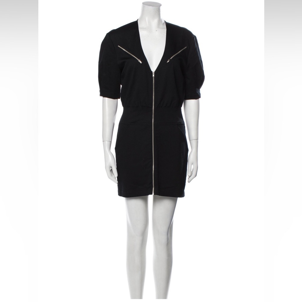 Reformation Black Mini Dress